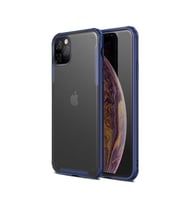 Uyumlu Model Apple iPhone 11 Pro Max Kılıf Mat Volks Case (Lacivert)