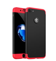 Microsonic Apple iPhone 6S Kılıf Double Dip 360 Protective (Kırmızı)