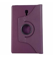 Samsung Galaxy Tab A 10.5 T590 T595 T597 Kılıf 360 Dönebilen Standlı Case (Mor)