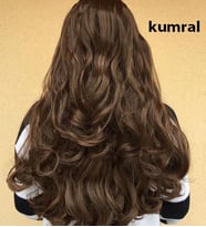 Daha Uzun ve Gür Saçlar için Secret Extensions-Misinalı Postiş! (Kumral)
