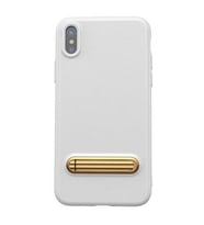 iPhone X/XS 5.8 Baseus Happy Watching Standlı Kılıf (Beyaz)
