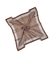 Mısırlı Eşarpları Silky Cocoon Eşarp 105 x 105 cm (Haki)