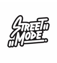 Street Mode Araba Sticker siyah 17x13 CM (Siyah)