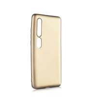 Xiaomi Mi 10 Kamera Çıkıntılı Soft Silikon (Gold)