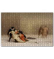 Cakapuzzle Düello Sonrası Mağlup Taraf  Puzzle Yapboz MDF (Ahşap) (255 Parça)
