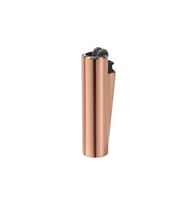 Metal Kılıflı Clipper İnce Çakmak (Rose)