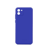 Kvy Samsung Galaxy A03 Biye Silikon Kılıf (Mavi)