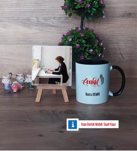 Avukat Fotoğraflı Dekoratif Taş, Kupa Bardak Beyaz Hediye (Model 11)