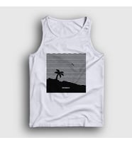 Presmono Unisex Sarı Beach The Neighbourhood Atlet 175477tt (Beyaz)
