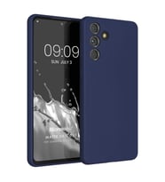 Microsonic Matte Silicone Samsung Galaxy A55 Kılıf Siyah (Lacivert)