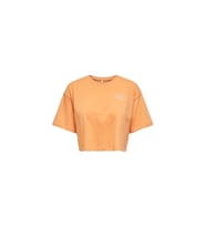 Only Kadın Renkli Crop T-Shirt - 15260935 (Turuncu)