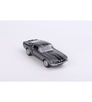 Kinsmart 1967 Shelby Gt500  1:38 Çek Bırak Model Araba (Gri)