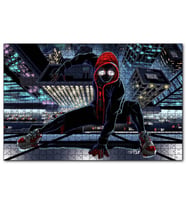 Cakapuzzle  Spiderman Miles Morales Artwork  Puzzle Yapboz MDF (Ahşap) (500 Parça)