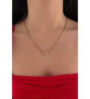 Fiyonk Kuyumculuk 14 Ayar Altın İtalyan Balıksırtı Zincir 2,50 mm (Beyaz)