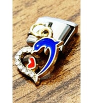 Nomination Çelik Bileklik Uzatma Ek Charm (1 Adet) 9mm scb26c (Lila)