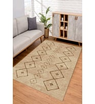 Dijital Kaymaz Taban Yıkanabilir Renkli Salon Halısı Mutfak Halısı Yolluk ND-SD-274 (Çok Renkli)