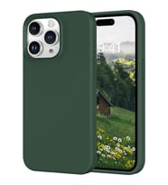 Digimanya Iphone 15 Pro Silikon Yumuşak Lansman Kılıf (Haki)