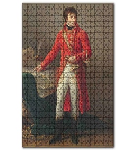 Cakapuzzle Napoleon Bonaparte Savaş Planları Kağıtları Puzzle Yapboz MDF (Ahşap) (500 Parça)