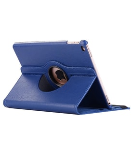 Apple iPad 8. Nesil 10.2" Kılıf 360 Dönebilen Standlı Case A2270 A2428 A2429 A24 (Lacivert)