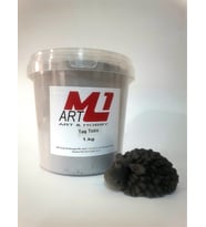M1 ART Kokulu Taş Tozu 1kg - (kokusuzdur) (Gri)