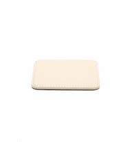 Bardak Altlığı Masaüstü Kare Cup Coaster Rainbow Vegan 11x11 cm (Bej)
