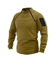 Ghassy Co. Erkek Airforce Tactical Thermal Tech. Fonksiyonel Kol Cepli Polar (Camel)