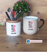 Ablaya Hediye Kalemlik, Kupa Bardak T Kişiye Özel Hediye (Model 2)