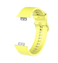 Huawei Watch Fit KRD-43 Silikon Kordon (Sarı)