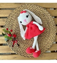 Zeynphobidunyam Amigurumi Uzunkulak Tavşan (Kırmızı)