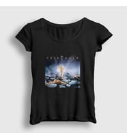 Presmono Kadın Beyaz Beyond The Veil Tristania T-Shirt 445961tt (Siyah)