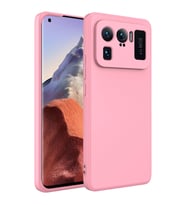 Xiaomi Mi 11 Ultra Kılıf İçi Kadife Lansman Kapak (Pembe)