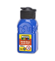Akrilik Boya 100 Ml 1 Adet Nova Color Akrilik Boyalar 100 Ml 1 Adet (Mavi)