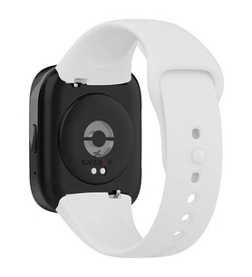 Sneezy Xiaomi Redmi Watch 3 Active Uyumlu PureLux Soft Silikon Kordon (Beyaz)