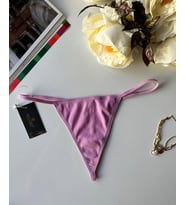Lenora Kadın Fitilli %97 Pamuklu Günlük Kullanım Kaliteli String (Çok Renkli)