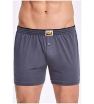İlke Erkek Penye Boxer 011 - 3 Adet (Antrasit)