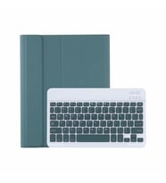 Apple iPad Pro 11 1.Nesil Kablosuz Klavyeli Case Mobax A1980 A2013 A1934 A1979 (Koyu Yeşil)
