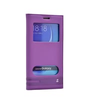 Galaxy J5 2016 Kılıf Elite Kapaklı Kılıf (Mor)