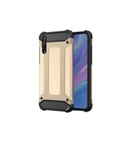 Huawei P Smart S (Y8P) Kılıf Armor Hybrid Zırh Silikon (Gold)