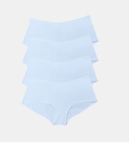 Malabadi Kadın 4 Lü Paket Modal Bato Slip Külot 1126 (Beyaz)