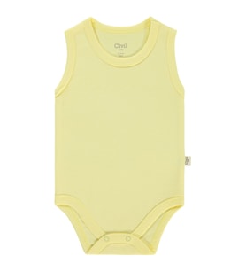 Civil Baby Bebek Çıtçıtlı Badi 12-36 Ay Sarı (Sarı)