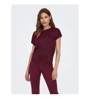 Only Kadın T-shirt (Bordo)