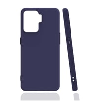 Kvy Oppo Reno 5 Lite Biye Silikon Kılıf (Lacivert)