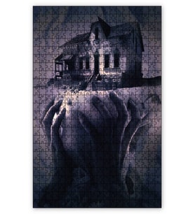 Cakapuzzle Fantezi Evi Ayakta Tutan Kadın Puzzle Yapboz MDF (Ahşap) (255 Parça)
