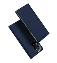 Dux Ducis Xiaomi Poco X5 Pro 5G Kılıf Skin Pro Series Flip Cover Kapaklı Kılıf (Lacivert)