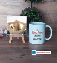 Özel Eğitim Öğretmeni Fotoğraflı Dekoratif Taş, Kupa Bardak Beyaz Hediye Öğretmenler Günü Hediyesi (Model 1)