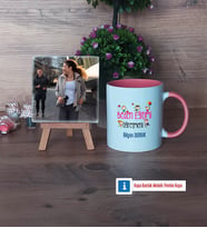 Beden Eğitimi Öğretmeni Fotoğraflı Dekoratif Taş, Kupa Bardak Beyaz Hediye (Model 6)