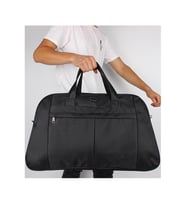 Bagacar 8055 Lacivert Omuz Askılı Spor ve Seyahat Çantası (Siyah)