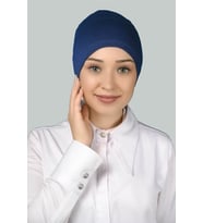 Hazır Pratik Geçmeli Uzun Boru Tesettür Bonesi (KOT)