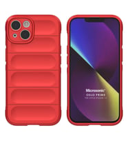 Microsonic Apple iPhone 14 Kılıf Oslo Prime Yeşil (Kırmızı)