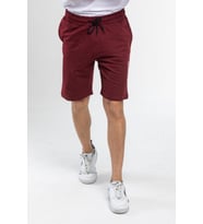 Süperlife Erkek Regular Fit Brooklyn Baskılı Şort SPR 208 (Burgundy)